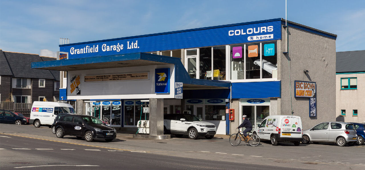 Grantfield Garage, Lerwick, Shetland Islands